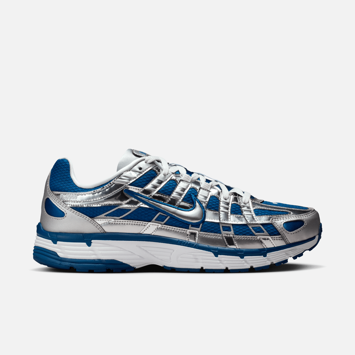 Nike P-6000 - Azul-quadra / Branco / Prateado metálico
