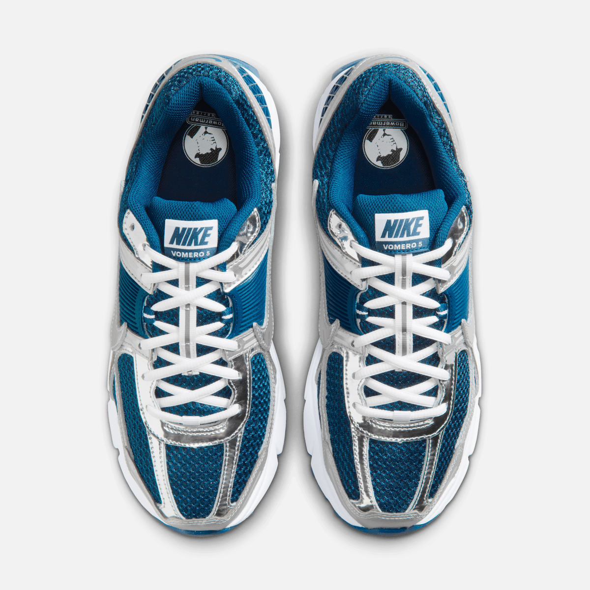 Nike Zoom Vomero 5 - Azul-quadra / Branco / Prateado metálico