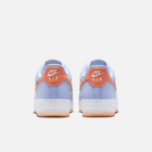 Nike Air Force 1 Low - Azul / Branco / Laranja / Prateado metálico