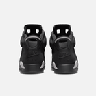 Air Jordan 6 Retro Cap and Gown - Preto / Cinza metálico / Prateado refletivo