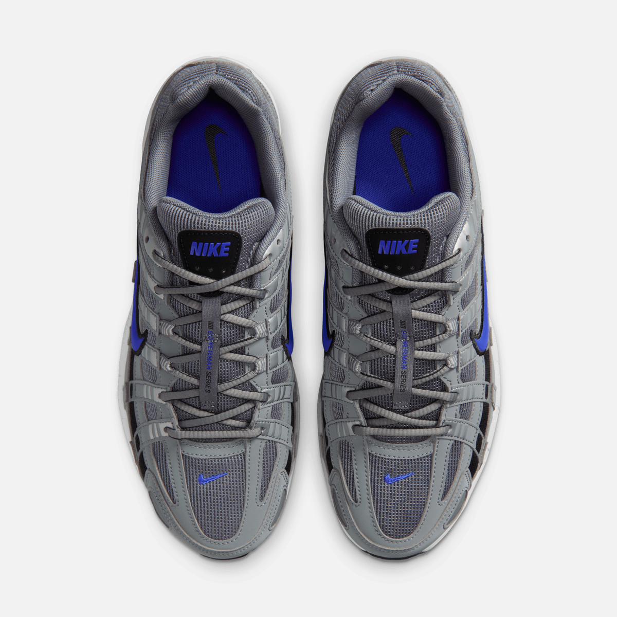 Nike P-6000 - Cinza / Cinza claro / Cinza-platinado claro / Azul