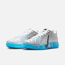 Nike Ja 3 Jurassic Park - Prateado metálico / Branco / Azul / Preto