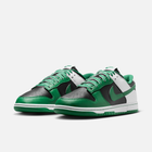 Nike Dunk Low - Preto / Branco / Verde-trevo