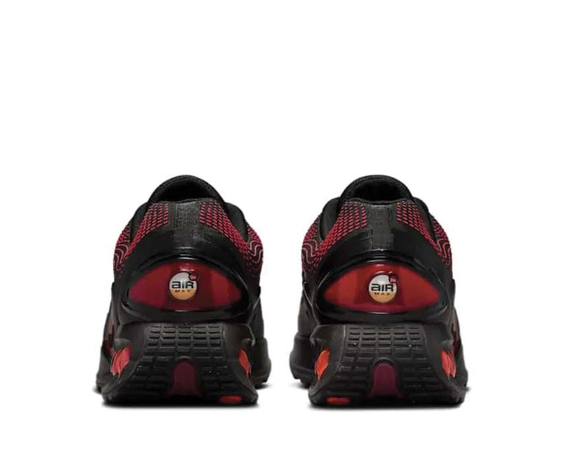 Tênis Nike Air Max DN Essential em preto e vermelho — imagem 3