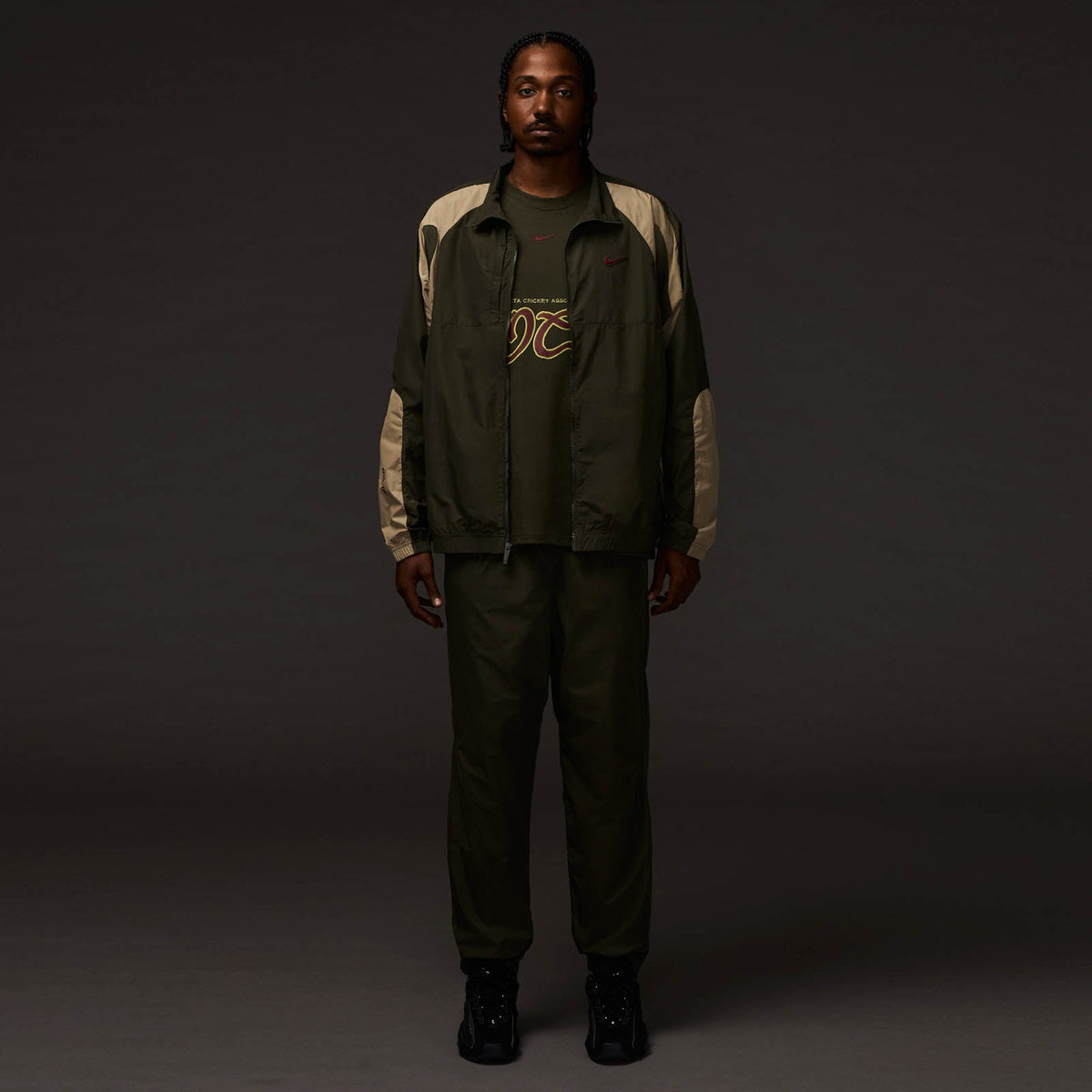 Jaqueta Nike NOCTA Northstar Nylon Track Jacket - Cáqui