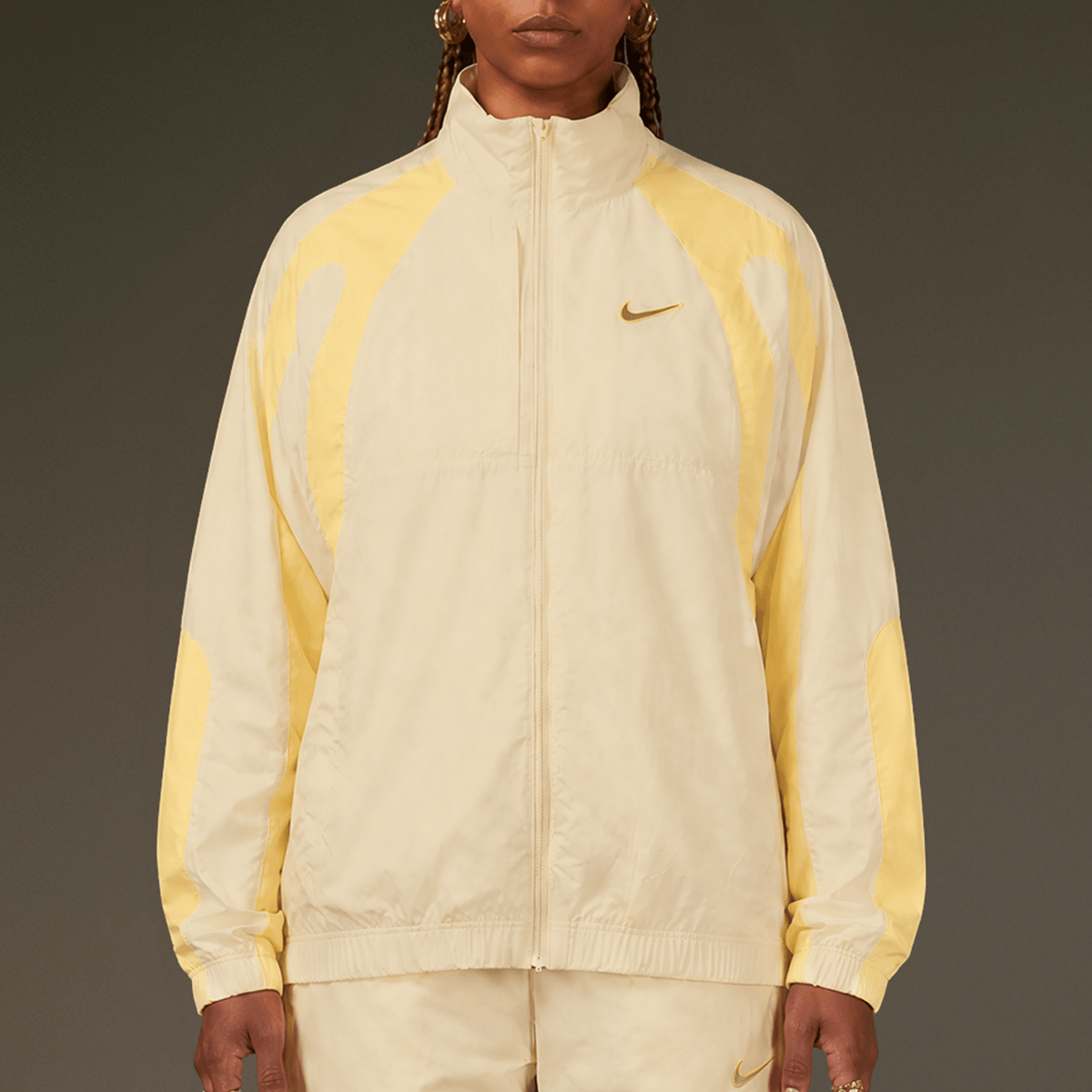 Jaqueta Nike NOCTA Northstar Nylon Track Jacket - Amarelo-claro