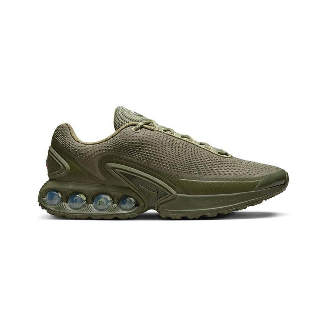 Tênis Nike Air Max DN em verde-oliva — vista lateral