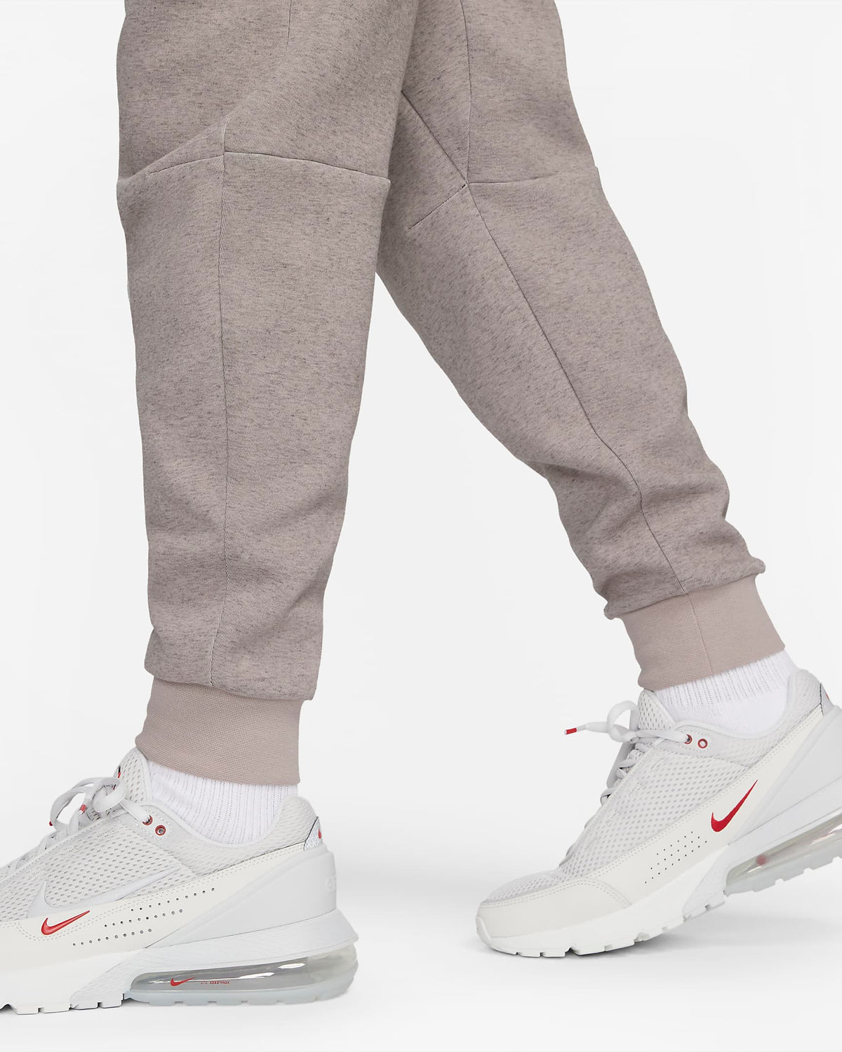Calça Tottenham Hotspur Tech Fleece - Marrom-acinzentado