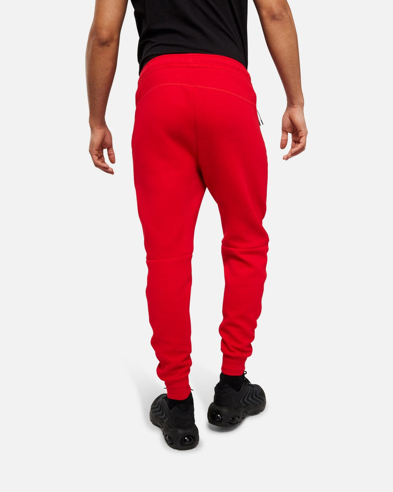 Calça Nike Tech Fleece - Vermelho e Preto