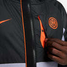 Jaqueta corta-vento Inter Milan - Preto, Branco e Laranja