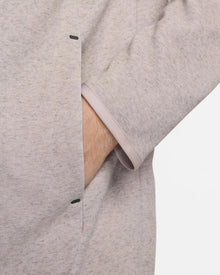 Jaqueta Tottenham Tech Fleece - Marrom-acinzentado
